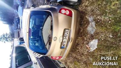 Pritrūkusi Nissan Micra (2003 m.) keleivinio automobilio aukcionas Vilniuje nuo 714 EUR