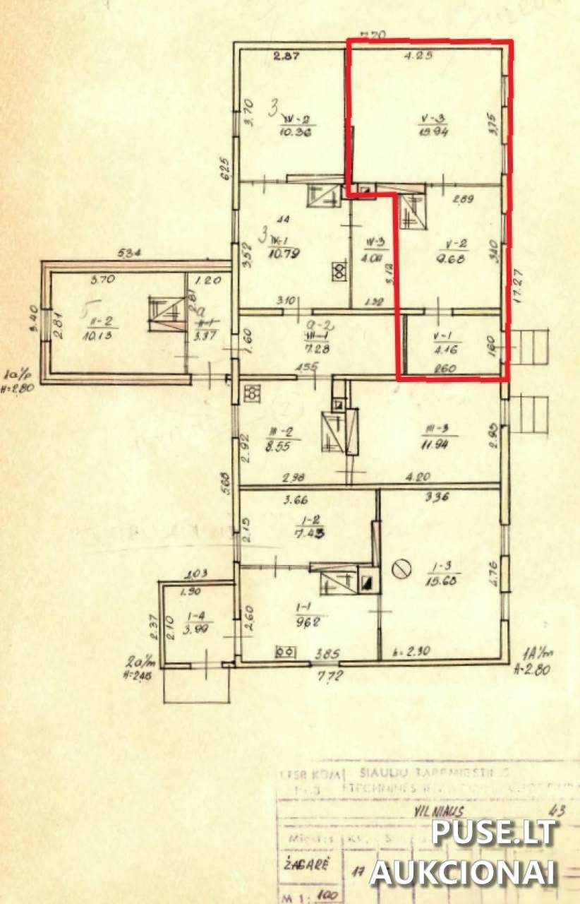 Butas Patalpos/Butai Vilniaus g. 47, Žagarė, 84321 Joniškio r. sav., Lithuania 3