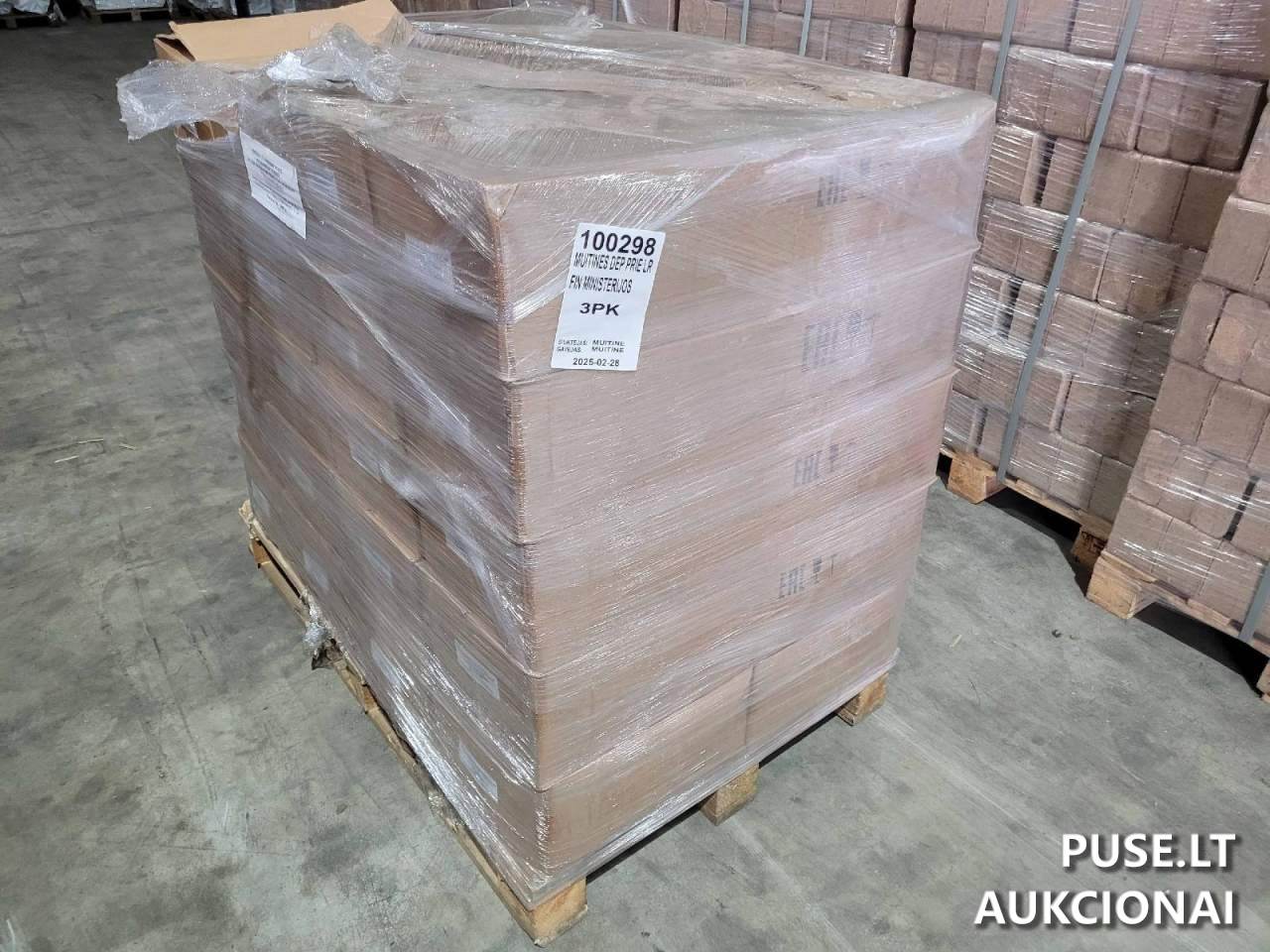 3047,07 kg paruoštų liejimo formų arba gurgučių rišiklių Kitas turtas 1