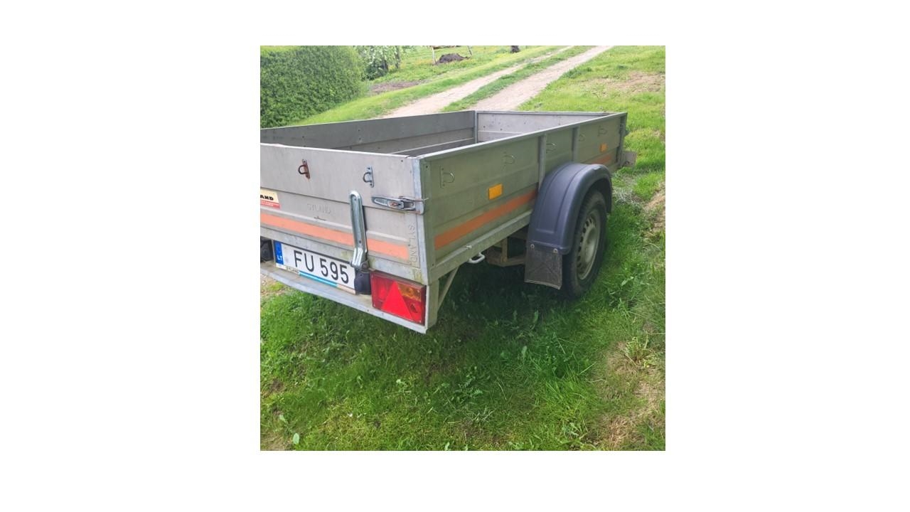 SYLAND NP1 Priekaba, kai b.m.  mažiau arba lygu  0,75t. 2