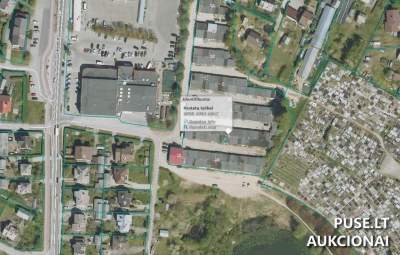 Garažas Plungėje, Turgaus g. 8, pradinė kaina 4800 EUR - Antstolių varžytynės