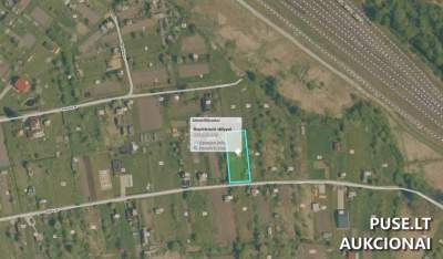 Žemės sklypas Akmenės r. sav., Ventoje, Slyvų g. 30, parduodamas už 960 EUR aukcione