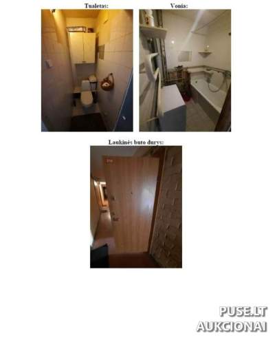 Parduodamas 31.39 kv.m butas Kaune, Pramonės pr. 24, pradinė kaina 30400 EUR