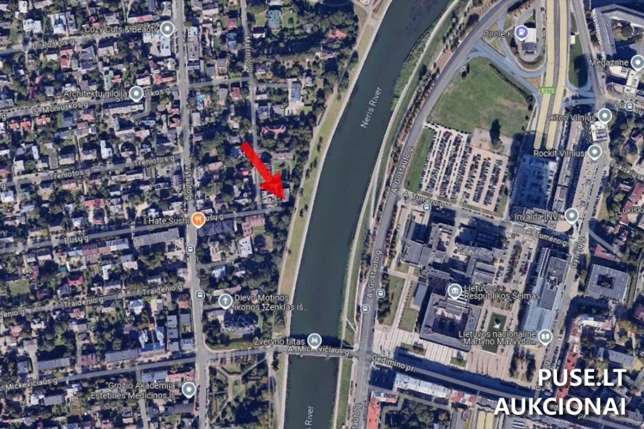 Neįrengta pastogė Patalpos/Butai Pušų g. 1, Vilnius, 08120 Vilniaus m. sav., Lithuania 1