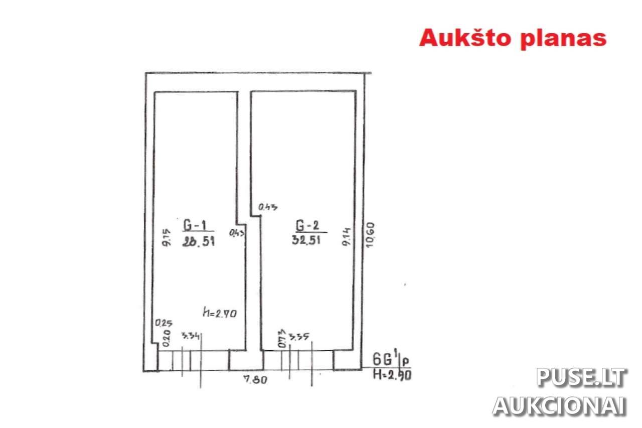 Garažas Pastatai Sluškų g. 11A, Vilnius, 01100 Vilniaus m. sav., Lithuania 7
