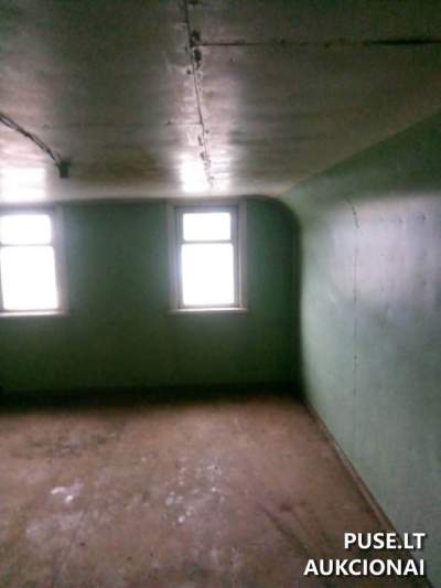 2/3 Gyvenamojo namo dalis Utenos rajone, Saldutiškio miestelyje, Laisvės a. 4 kaimo turizmo plėtra – pradinė kaina 6888 EUR