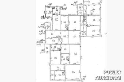 Parduodama gyvenamojo namo dalis Vilniuje, Visorių g. 7, pradinė kaina 71582 EUR