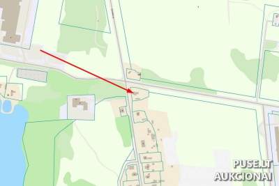 Parduodama dalis gyvenamojo namo Vilniuje, Liudvinavo g. 2, pradinė kaina 25050 EUR