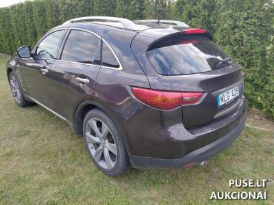 Parduodamas lengvasis automobilis INFINITI FX30D aukcione, pradinė kaina 13000 EUR