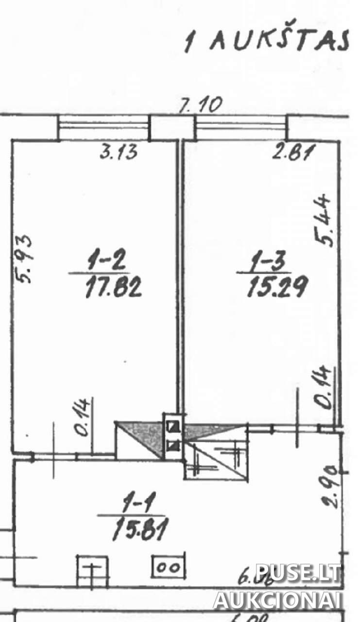 Butas Patalpos/Butai Saulės g. 30, Blauzdžiūnai, 84446 Joniškio r. sav., Lithuania 3