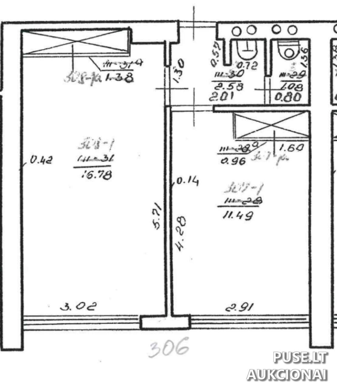 Butas Patalpos/Butai Birutės g. 27A, Plungė, 90112 Plungės r. sav., Lithuania 1