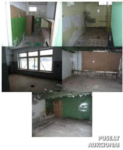 Parduodama apleista valgykla Vilniaus rajone, Vaidotų kaime, Krantinės g. 17, pradinė kaina 54000 EUR