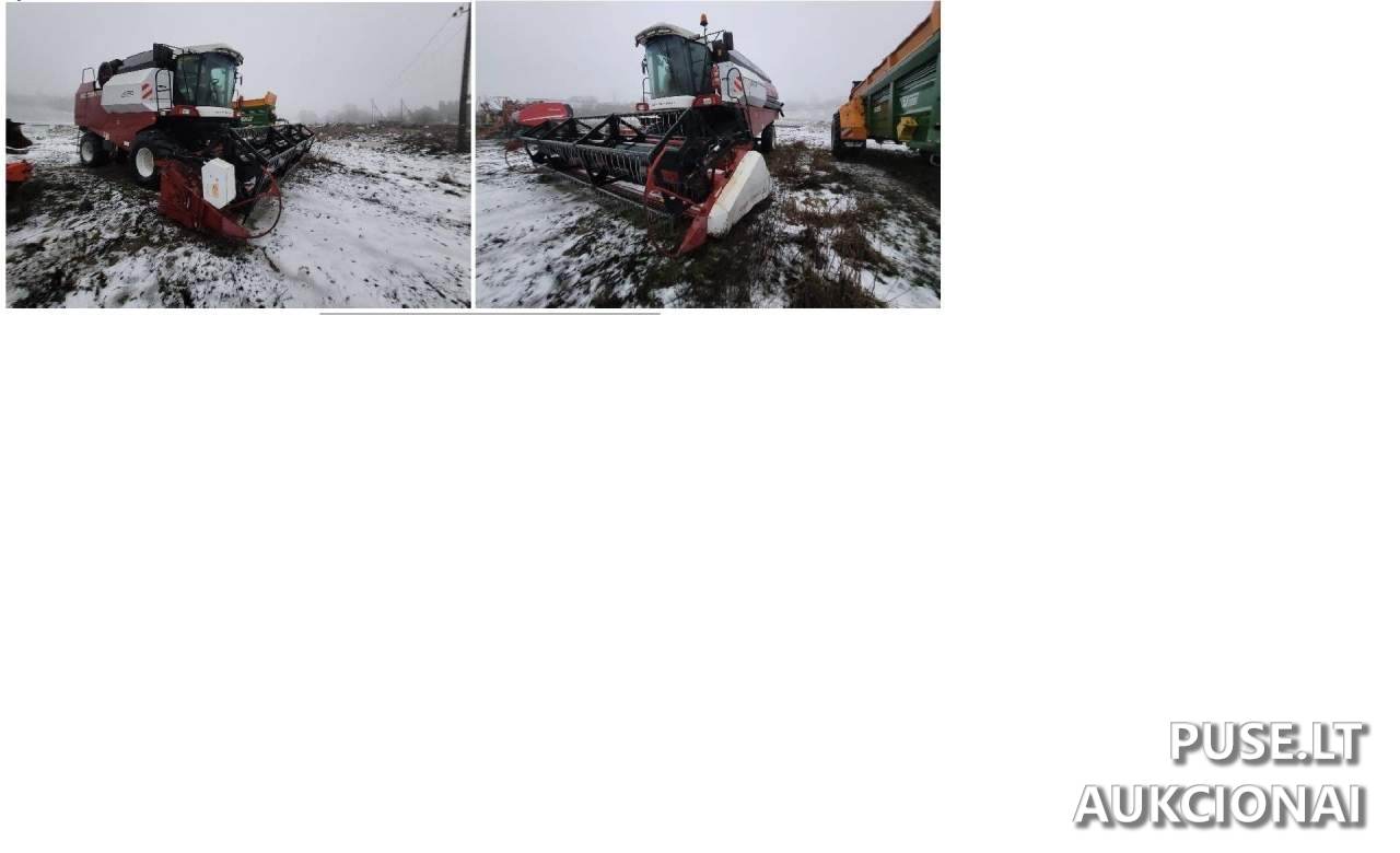 Javų kombainas Rostselmash VECTOR 420 Traktoriai, savaeigės mašinos, priekabos, puspriekabės 2