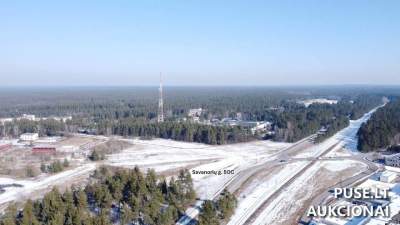 Valstybinis žemės sklypas nuomai Varėnos mieste, Savanorių g. 50C, pradinė kaina 594 EUR