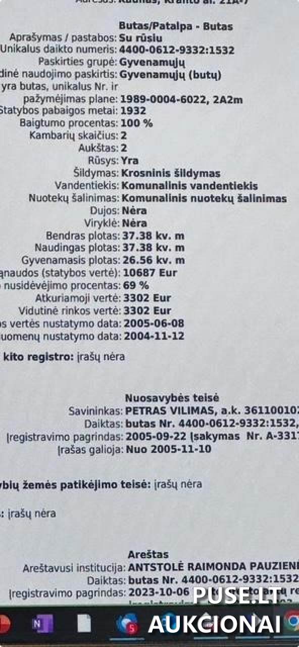 Butas Patalpos/Butai Kranto al. 21A, 45265 Kaunas, Lithuania 1