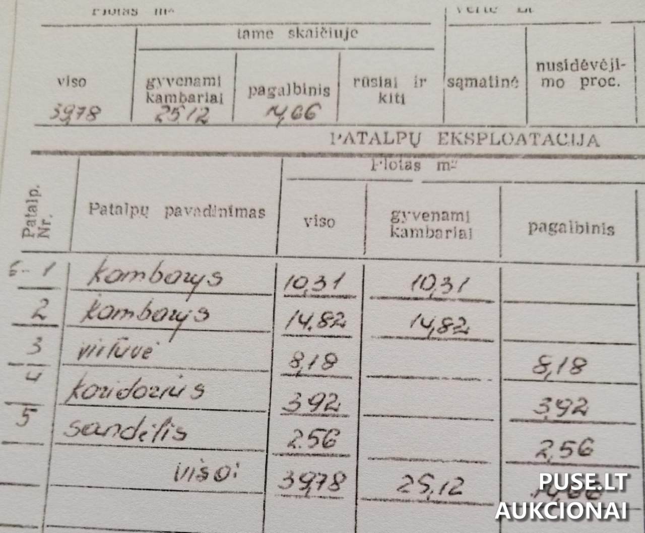 Butas Patalpos/Butai A. Baranausko a. 6, Seda, 89380 Mažeikių r. sav., Lithuania 1