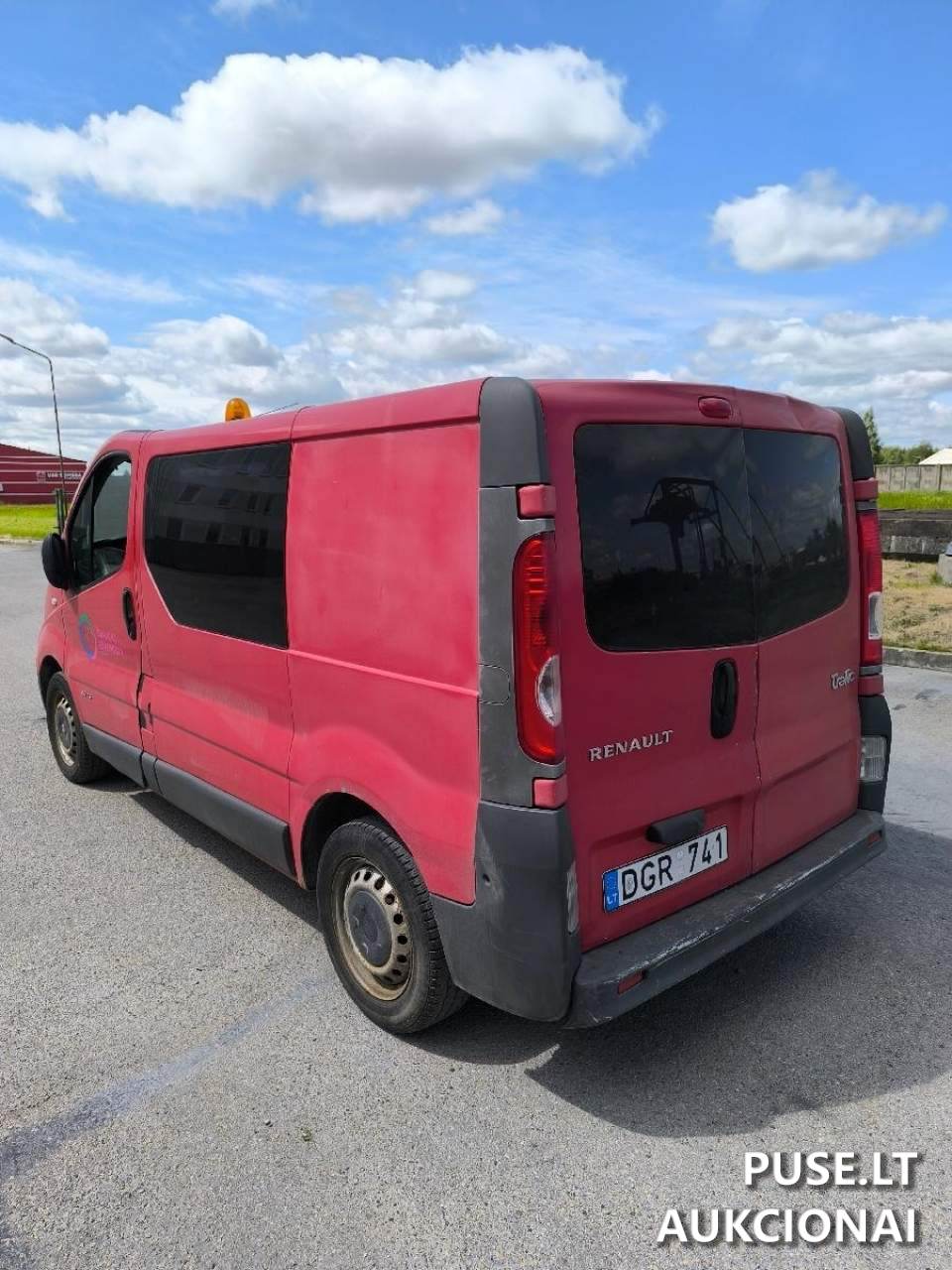 Renault Trafic Lengvasis automobilis 12
