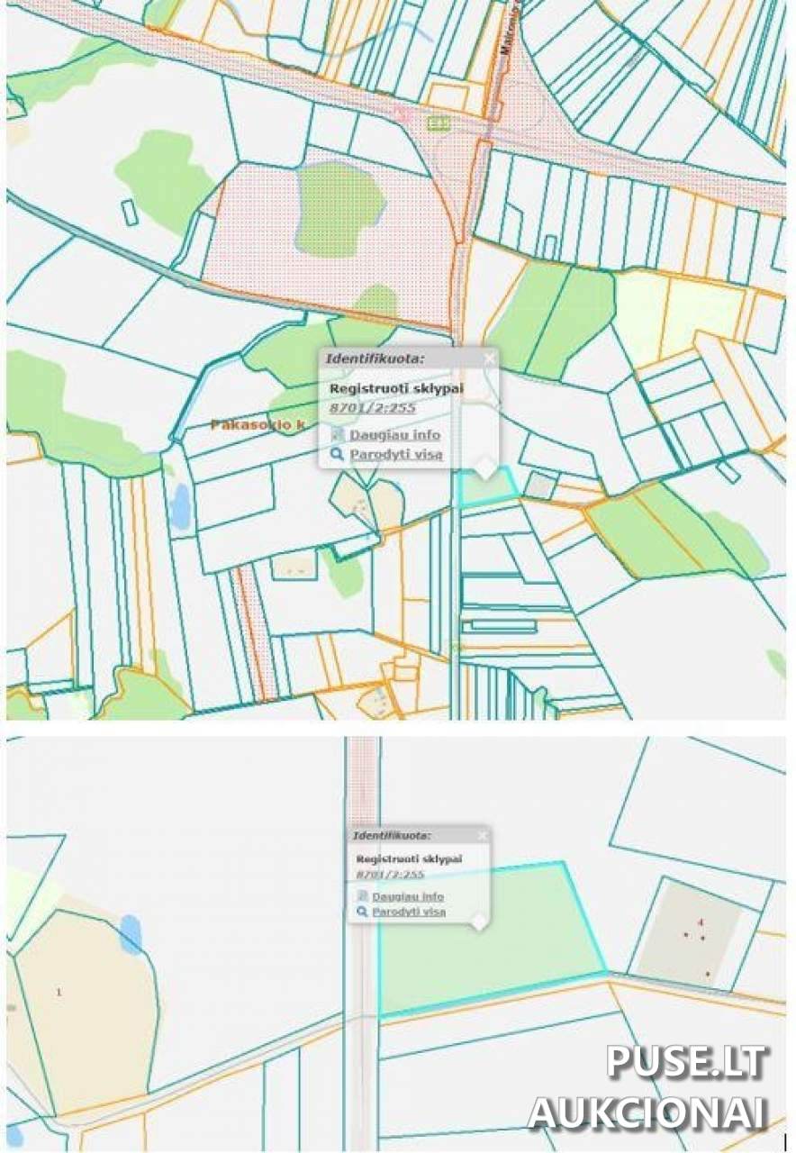 Žemės sklypas Sklypai Šilalė District Municipality, Lithuania 2