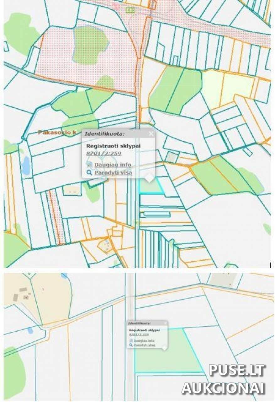 Žemės sklypas Sklypai Šilalė District Municipality, Lithuania 1