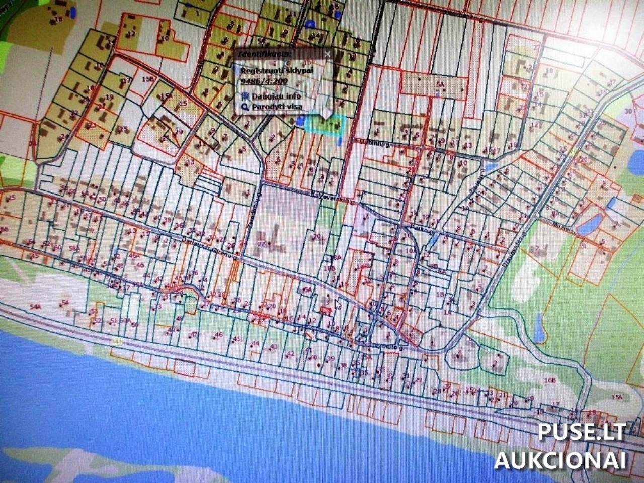 Žemės sklypas Sklypai Gervėnų g. 1, Veliuona, 74441 Jurbarko r. sav., Lithuania 4