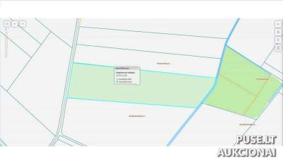 Žemės ūkio paskirties sklypas Šiaulių rajone, Kušlambalio k., 6.0011 ha, pradinė kaina 25120 EUR