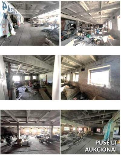 Komercinės paskirties pastatas su 0.67 ha sklypu Kauno r., Eigirgaloje, pradinė kaina 193600 EUR
