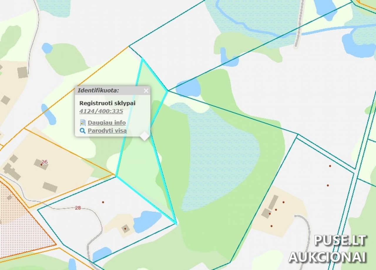 Žemės sklypas Sklypai Vilnius District Municipality, Lithuania 1