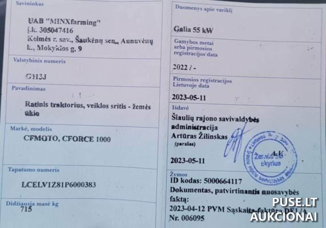 Keturratis (Ratinis traktorius) Traktoriai, savaeigės mašinos, priekabos, puspriekabės 1