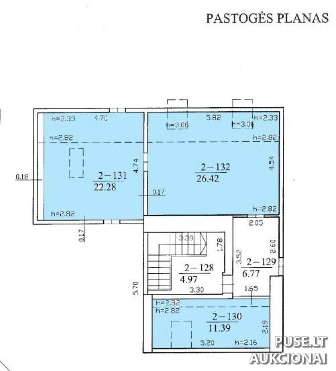 Nuomojamas turtas: Administracinės patalpos Patalpos/Butai Vilniaus g. 27, 01402 Vilnius, Lithuania 1