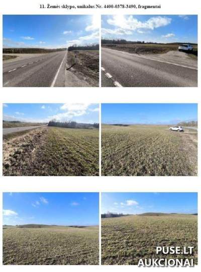 Žemės ūkio paskirties sklypas Kalvarijos savivaldybėje, Jusevičių k., 0.69 ha, 2160 EUR pradinė kaina