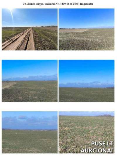 Žemės ūkio paskirties sklypas Kalvarijos sav. 1.07 ha už 4160 EUR pradinę kainą