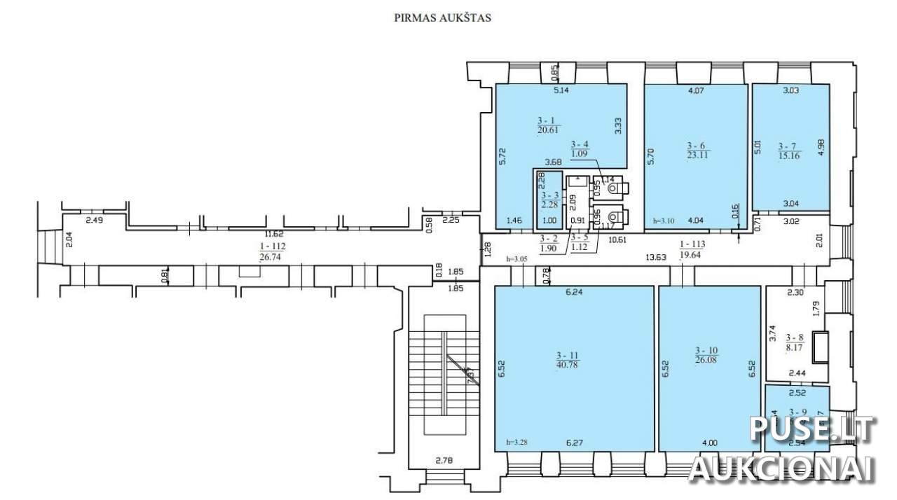 Nuomojamas turtas: Administracinės patalpos Patalpos/Butai Z. Sierakausko g. 15, Vilnius, 03105 Vilniaus m. sav., Lithuania 1