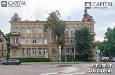 Nuomojamos administracinės patalpos centre Vilniuje, Sierakausko g. 15, nuomos konkursas, pradinė kaina 0 EUR