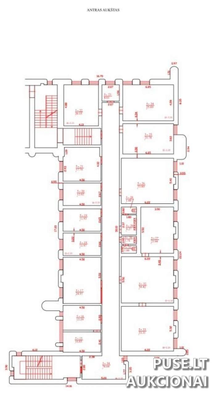 Nuomojamas turtas: Administracinės patalpos Patalpos/Butai Vilniaus g. 16, 01402 Vilnius, Lithuania 6