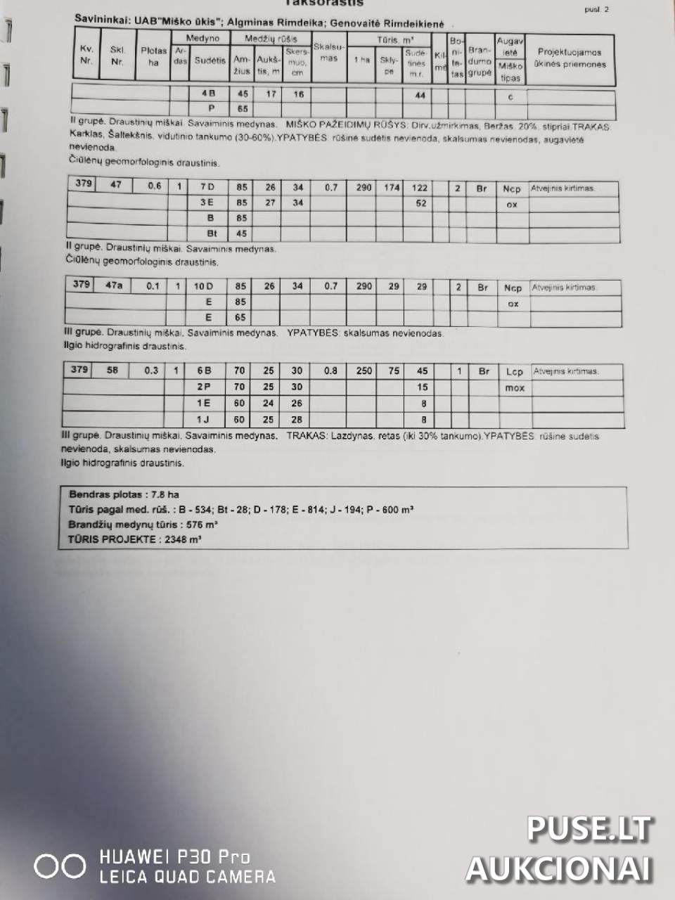 Žemės sklypas Sklypai Švenčionys District Municipality, Lithuania 1