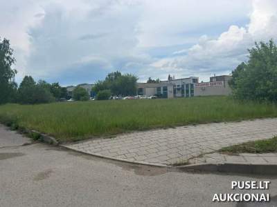 Valstybinis žemės sklypas Šiauliuose, Liejyklos g. 27B aukcionas, pradinė kaina 43265 EUR