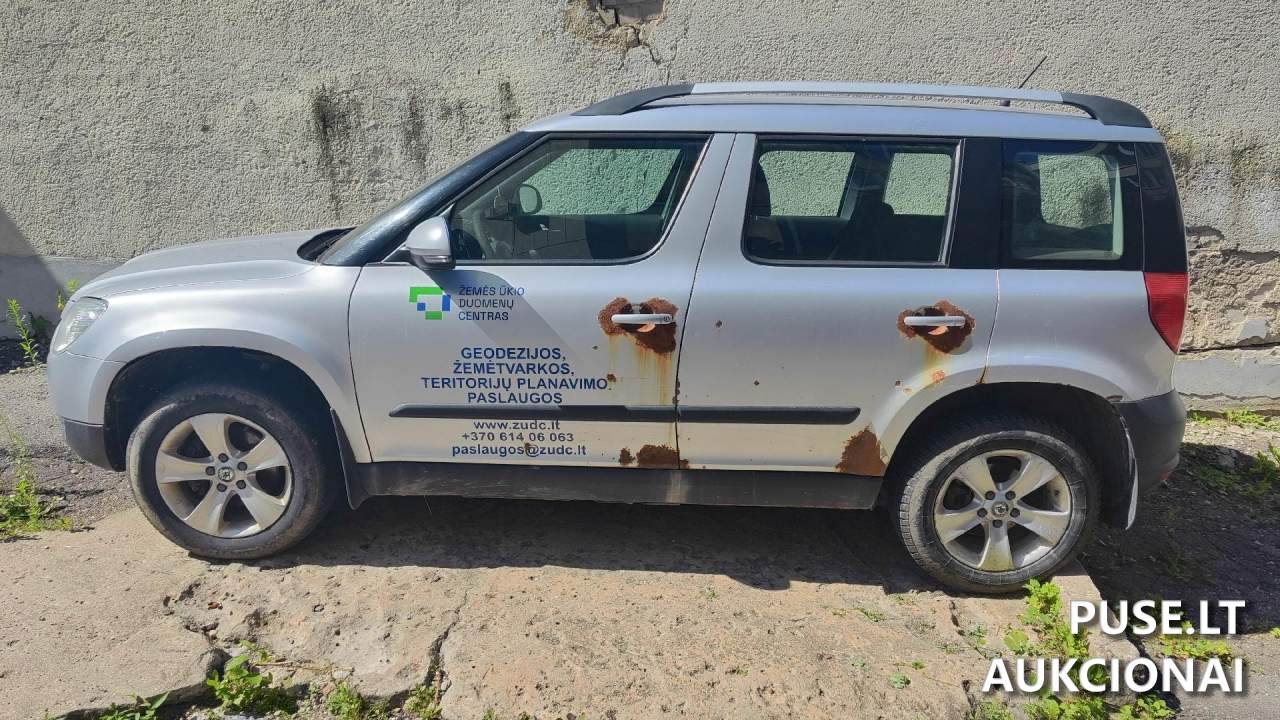 SKODA YETI 4x4 Lengvasis automobilis 10