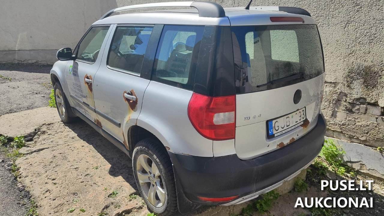 SKODA YETI 4x4 Lengvasis automobilis 11