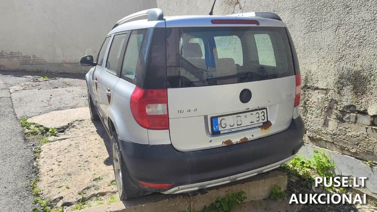 SKODA YETI 4x4 Lengvasis automobilis 12