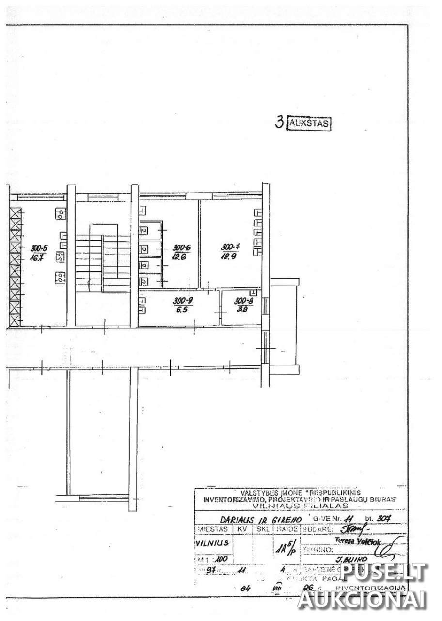 Kambarys Patalpos/Butai Dariaus ir Girėno g. 11, 02170 Vilnius, Lithuania 1