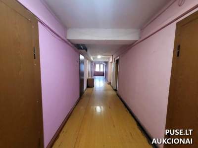 Kambarys Vilniuje Žolyno g. 10, 17.56 kv.m. su bendromis patalpomis, pradinė kaina 35800 EUR