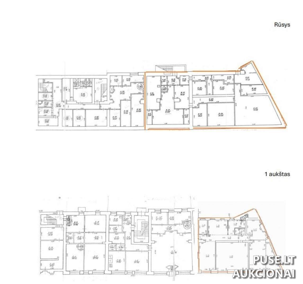 Nuomojamas turtas: Negyvenamosios patalpos Patalpos/Butai Vilniaus g. 22, 01402 Vilnius, Lithuania 1