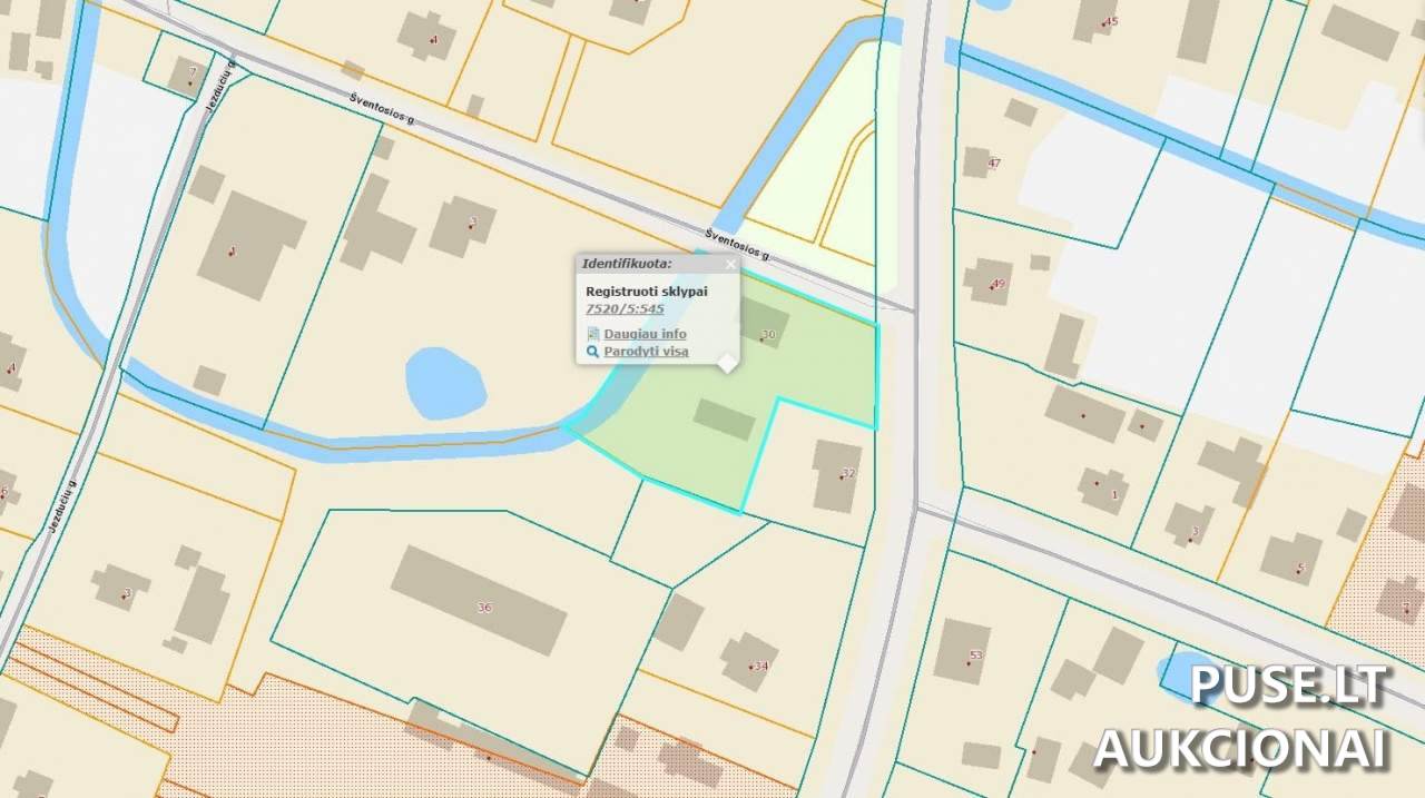 Žemės sklypas Sklypai S. Daukanto g. 30, Lenkimai, 98302 Skuodo r. sav., Lithuania 3