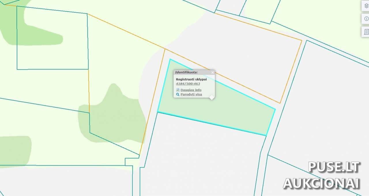 Žemės sklypas Sklypai Sudervė, Vilnius District Municipality, Lithuania 3