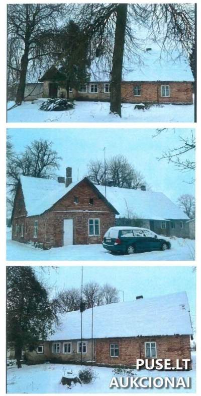 Parduodama 1/2 buto Pasvalio rajone, Daniūnų kaime, pradinė kaina 368 EUR