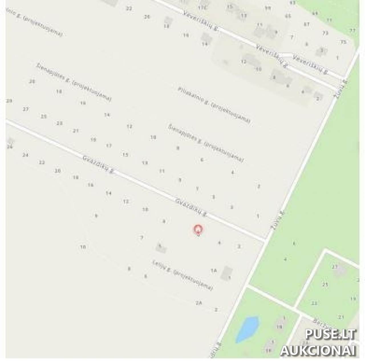 Žemės sklypas Sklypai Gvazdikų gatvė 6, Radailiai, 92405 Klaipėdos r. sav., Lithuania 2
