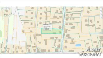 1/2 dalis žemės sklypo Grinkiškio miestelyje, Radviliškio r., 3039 EUR