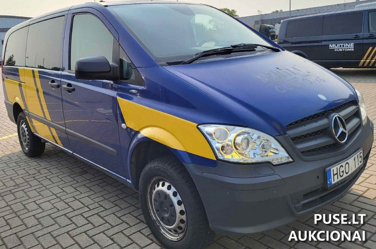 Automobilis "Mercedes Benz Vito" (Spec.pask.transp.pr"MERCEDES-BENZ VITO V/NrHGO115, IT-1260242-00 ir IT-1260242-02) Lengvasis automobilis 5
