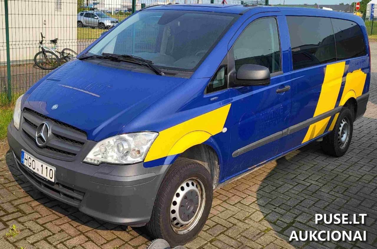 Automobilis "Mercedes Benz Vito" (Spec.pask.transp.pr"MERCEDES-BENZ VITO V/NrHGO110, IT-1260243-00 ir IT-1260243-02) Lengvasis automobilis 2