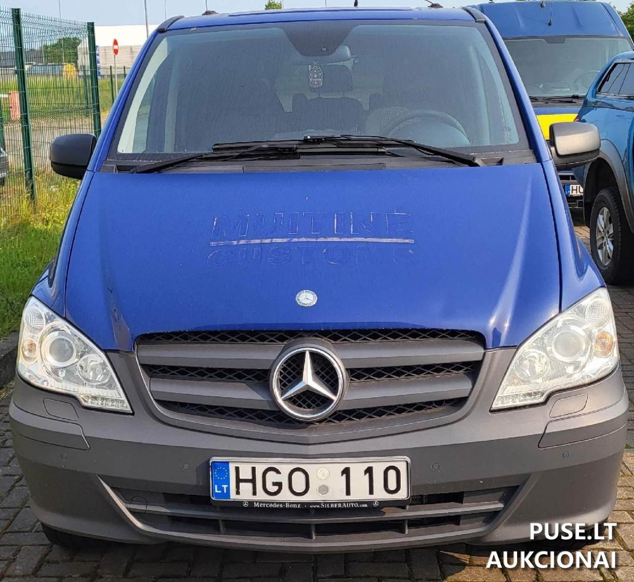Automobilis "Mercedes Benz Vito" (Spec.pask.transp.pr"MERCEDES-BENZ VITO V/NrHGO110, IT-1260243-00 ir IT-1260243-02) Lengvasis automobilis 3